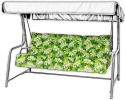 Poduszki na huśtawkę ogrodową FLORA 175 cm 575