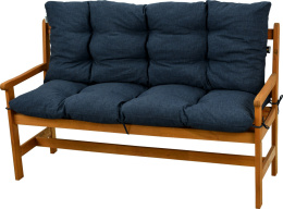 Poduszka na ławkę ogrodową BONO 587 siedzisko i oparcie na ławce