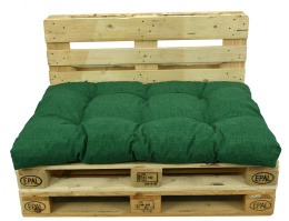 Poduszka siedzisko na paletę BESKID II kolor ciemny zielony 552 na paletach