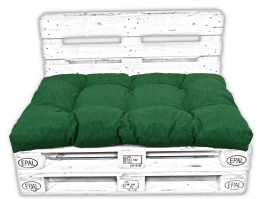 Poduszka siedzisko na paletę BESKID II kolor ciemny zielony 552