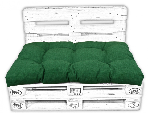 Poduszka siedzisko na paletę BESKID II kolor ciemny zielony 552