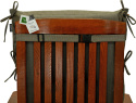 Poduszka na krzesło ogrodowe 117x50x8 cm Cappuccino