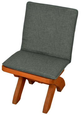 Poduszka na krzesło ogrodowe 86 x 50 cm ALPEN siedzisko+oparcie